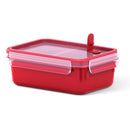 Emsa 517775 Clip & Micro Magnetron Vershouddoos 1.2L met Inzetten Rood