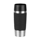 Emsa N20105 Travel Mug Waves Isoleerbeker 0.36L RVS/Zwart