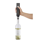 Caso WineLock Vaccum Aroma Wijnslot 3 Stuks Zwart/Zilver