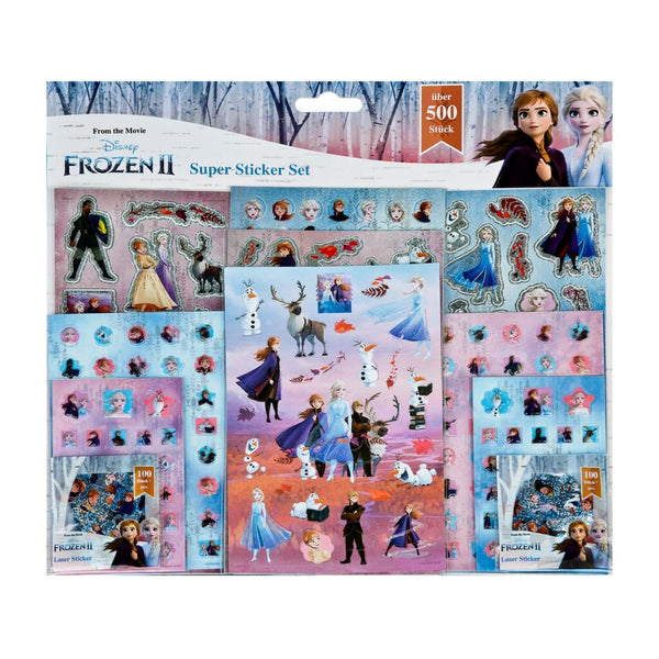 Super Stickerset Disney Frozen, 500dlg.