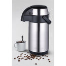 Michelino Thermoskan met Pomp 3L RVS/Zwart