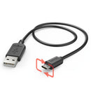 Hama Oplaad-/gegevenskabel Micro-USB Draaibeveiliging Zwart