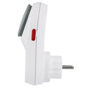 Hama Mechanische Tijdschakelklok Curved Wit
