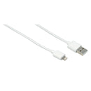 Hama Oplaad-/gegevenskabel Lightning 1 M Wit