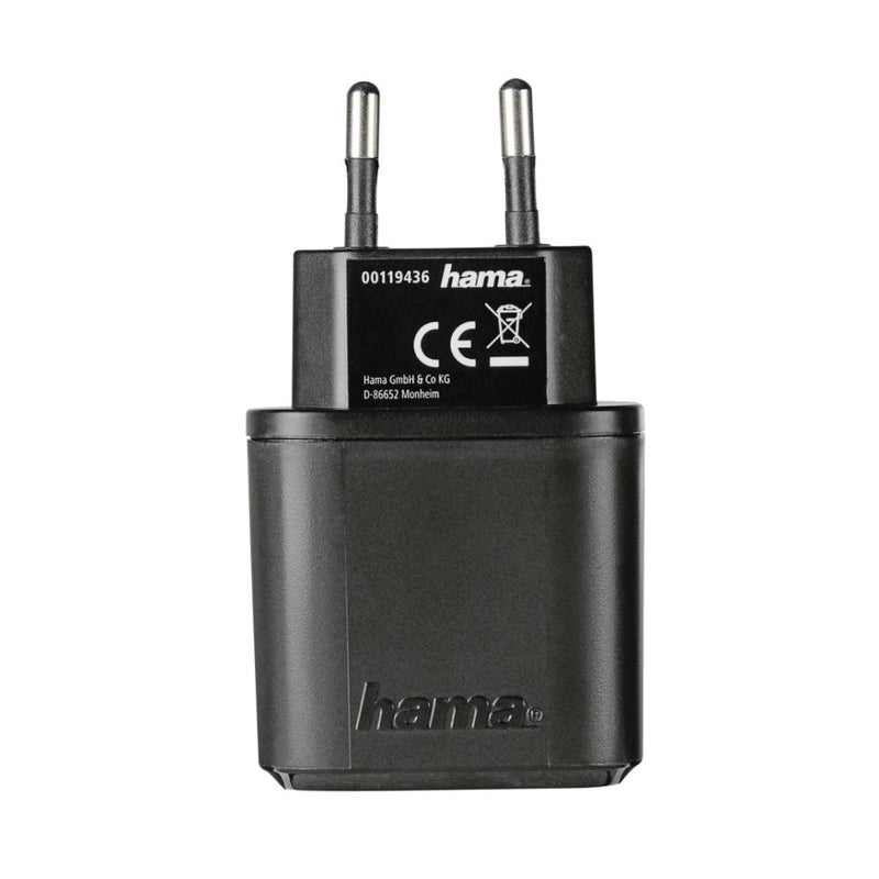Hama 2-voudige USB-oplaadadapter Auto-Detect Voor Tablet-pc&apos;s 5 V/2,4 A,zwart