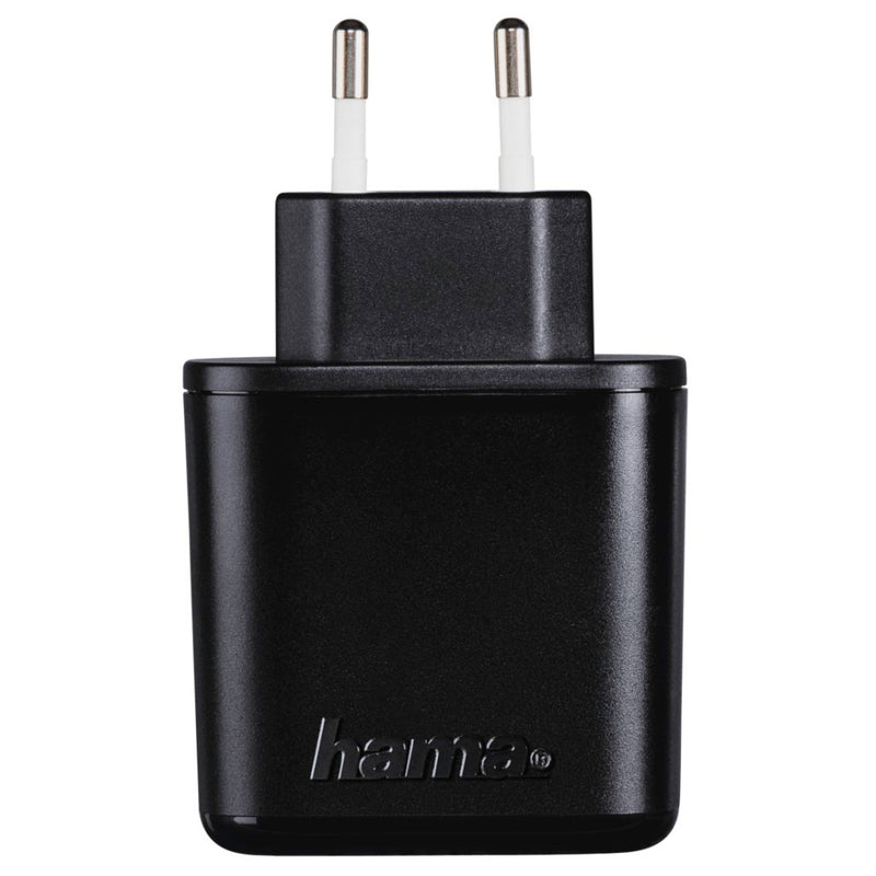 Hama 2-voudige USB-oplaadadapter Auto-Detect Voor Tablet-pc&apos;s 5 V/4,8 A,zwart