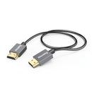 Hama High-speed HDMI?-kabel Elite Ethernet Metaal Antraciet 0,75 M
