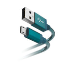 Hama Oplaad-/gegevenskabel Metall Micro-USB 1,5 M Blauw