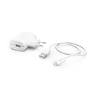 Hama Oplaadset Lightning 2,4 A Wit