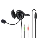 Hama PC-Office-headset NHS-P100? Met Nekband Stereo Zwart