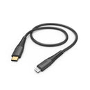 Hama Oplaad-/gegevenskabel USB-C - Lightning 1,5 M Zwart
