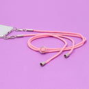 Hama Cross-body-band Koord Pink/wit