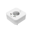 Hama Nachtverlichting + Stopcontact En USB 2,4A 2 Uitgangen Helderheidssensor