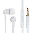 Hama Oordopjes Joy In-ear Microfoon Platte Kabel Wit
