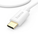 Hama Oplaadkabel USB C 100 cm Wit