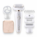 Braun SES9030 Silk-épil 9 Flex Wet and Dry Epilator Wit/Goud