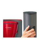 Bosch TKA6A044 Comfortline Koffiezetapparaat Rood/Grijs