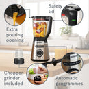 Bosch MMB6386M VitaPower Blender RVS/Zwart
