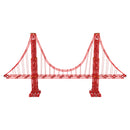 K'Nex Architecture Bouwset - Golden Gate Bridge, 1536dlg.