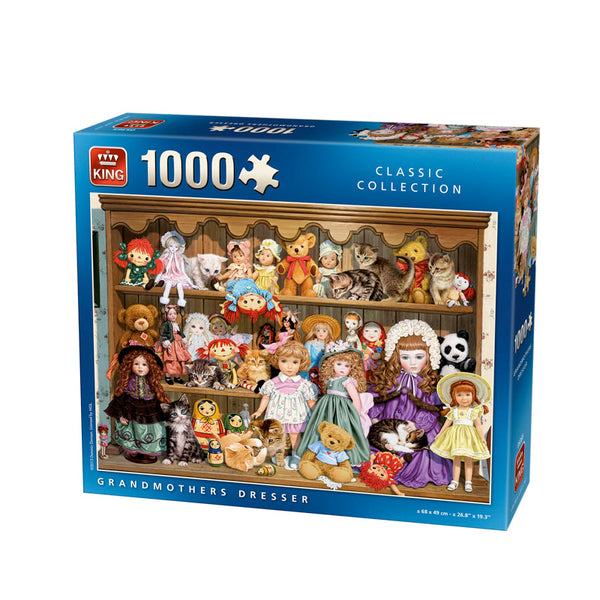 King 1000 st.grandmothers dresser5365