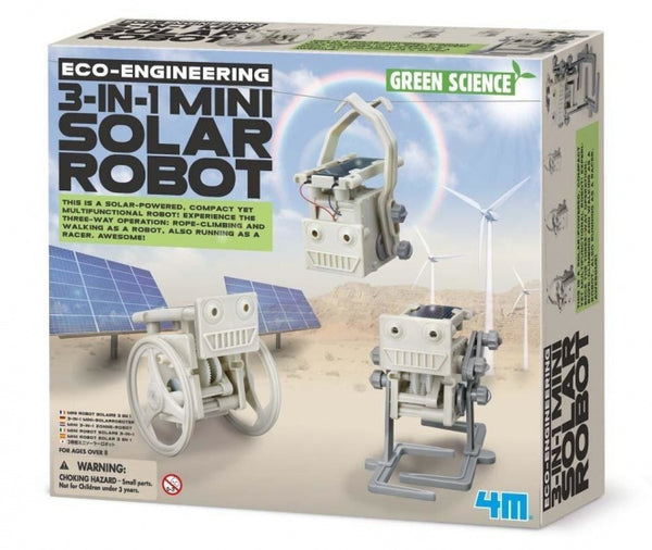 Eco Engineering 3 In 1 Mini Solar Robot