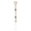 Goki Houten Fopspeenketting Ster Grijs