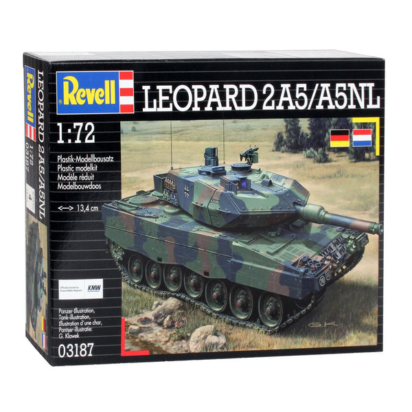 Leopard 2A5/A5NL Revell - schaal 1 -72 - Bouwpakket Revell Militair