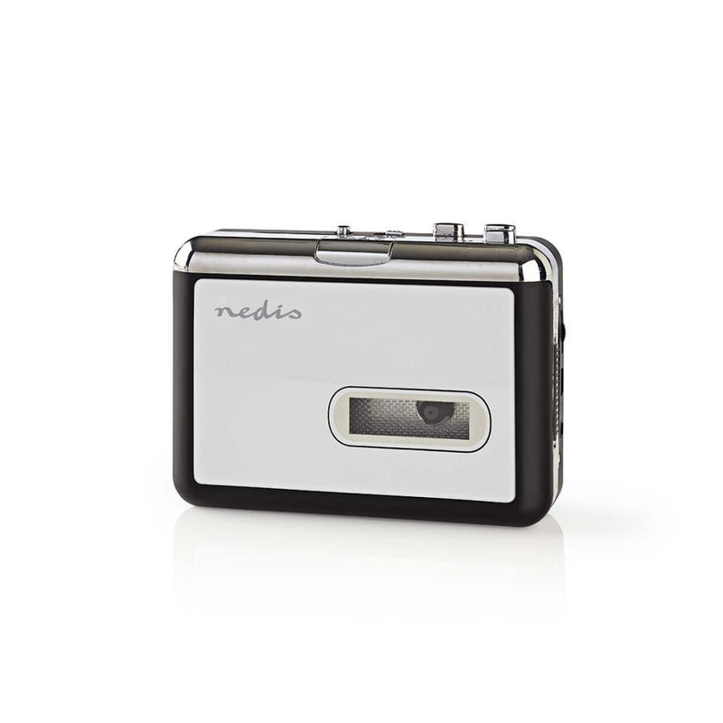 Nedis ACGRU100GY Draagbare Usb-convertor Voor Cassette Naar Mp3 Met Usb-kabel En Software