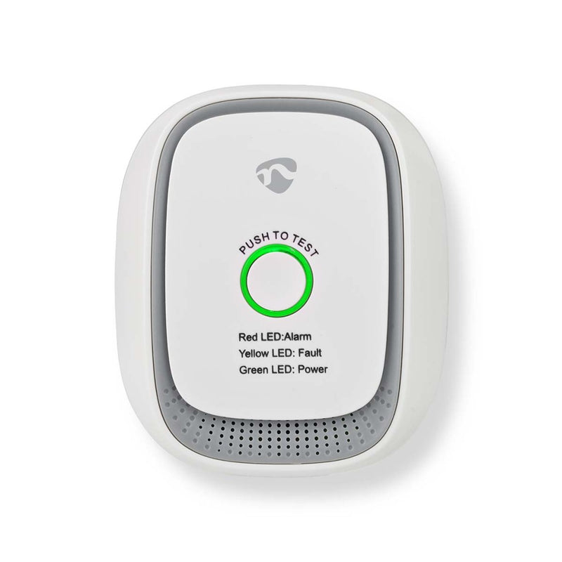 Nedis ZBDG11CWT Smartlife Gasdetector Zigbee 3.0 Netvoeding Levenscyclus Sensor: 5 Jaar En 50194-1: