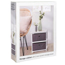 Opbergkastje met 2 lades - MDF