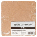 Onderzetters MDF, 6st.