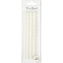 Halve Plakparels Wit 2-8mm, 140st.