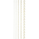 Halve Plakparels Wit 2-8mm, 140st.