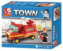 Sluban M38-B0173 Town Brandweerwagen 74-delig
