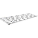 Rapoo E9700M Draadloos Multimode Toetsenbord Blade Compact Wit QWERTY US