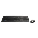 Rapoo 8210M Draadloos Multimode Desktop Combo Toetsenbord-muisset,QWERTY US,zwart