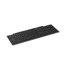 Rapoo 8210M Draadloos Multimode Desktop Combo Toetsenbord-muisset,QWERTY US,zwart