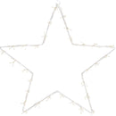 Kerstster met 120LED's - 40cm - warm wit