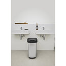 Rotho Twist Afvalbak 25L Zilver/Metallic