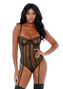 Caged in Love - Net Teddy - M