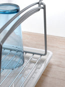 Tomado-Metaltex Silver Afdruiprek 45x31x28Cm 2 Verdiepingen