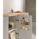 Metaltex Oasis Rek 2 Etages 26x11x36 cm Zilver