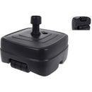 Parasolvoet Zwart - Vulbaar 45L - Verrijdbaar