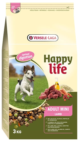 Happy Life Adult Mini Lamb 3 KG