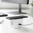 Q-Link Kubus Stekkerdoos + Opladen Wit