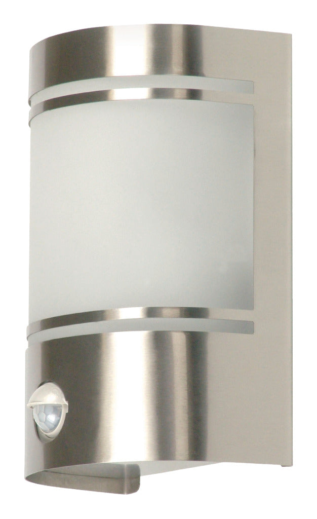 Ranex Ra-5000299 Wandlamp met Bewegingsmelder Geborsteld Rvs Glas (5000.299)