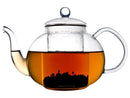 Bredemeijer Verona Solo glazen theepot 1 ltr.incl.theefilter