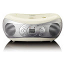 Lenco SCD-12CR Radio-CD Speler Beige/Zilver