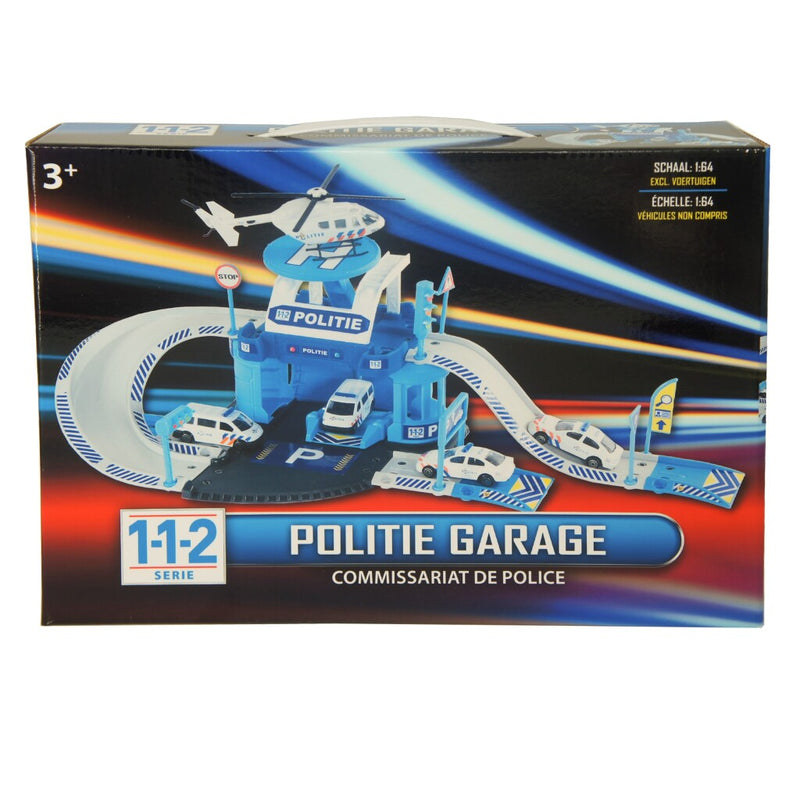 112 Politie Garage Speelset 52.5x22x18 cm