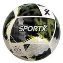 SportX Voetbal Maat 5 430 gr Wit/Zwart/Groen